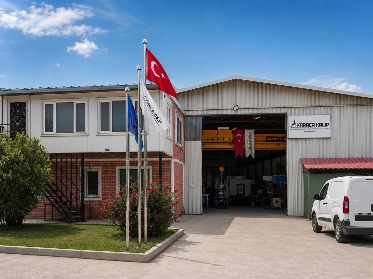 Karaca Kalip fabrika binasi ve uretim alani